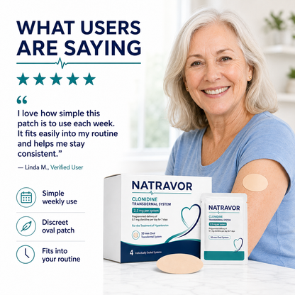 NATRAVOR™ CLONIDINE TRANSDERMAL SYSTEM