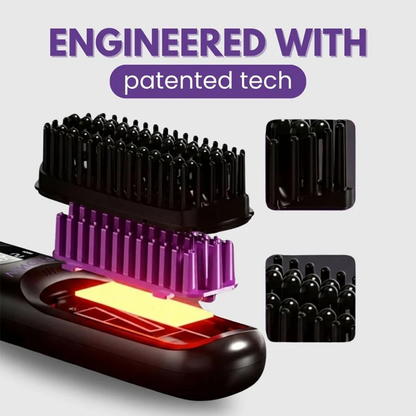 [NEW] FLOWN Portable Straightener Brush - GoBrush PRO