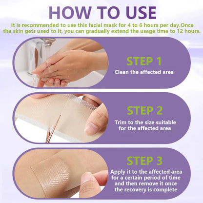 NESLEMY® Soluble Microneedle Botanical Skin Tag Removal Patch